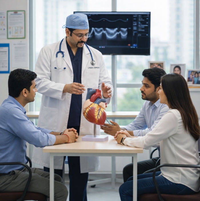 Dr Vinod Chinde cardiac surgeon consultation